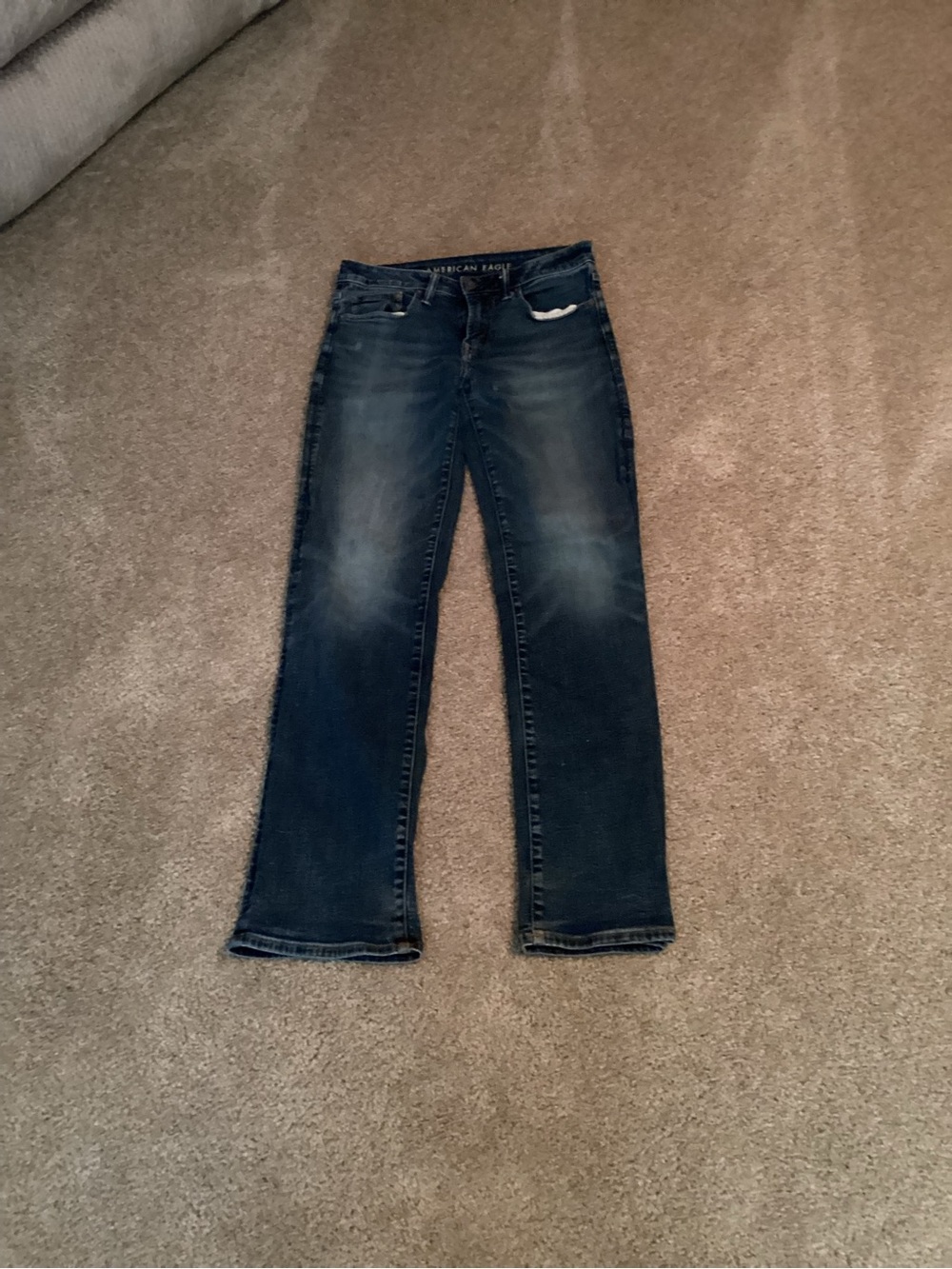 American Eagle Outfitters Dark Blue Bootcut Jeans
